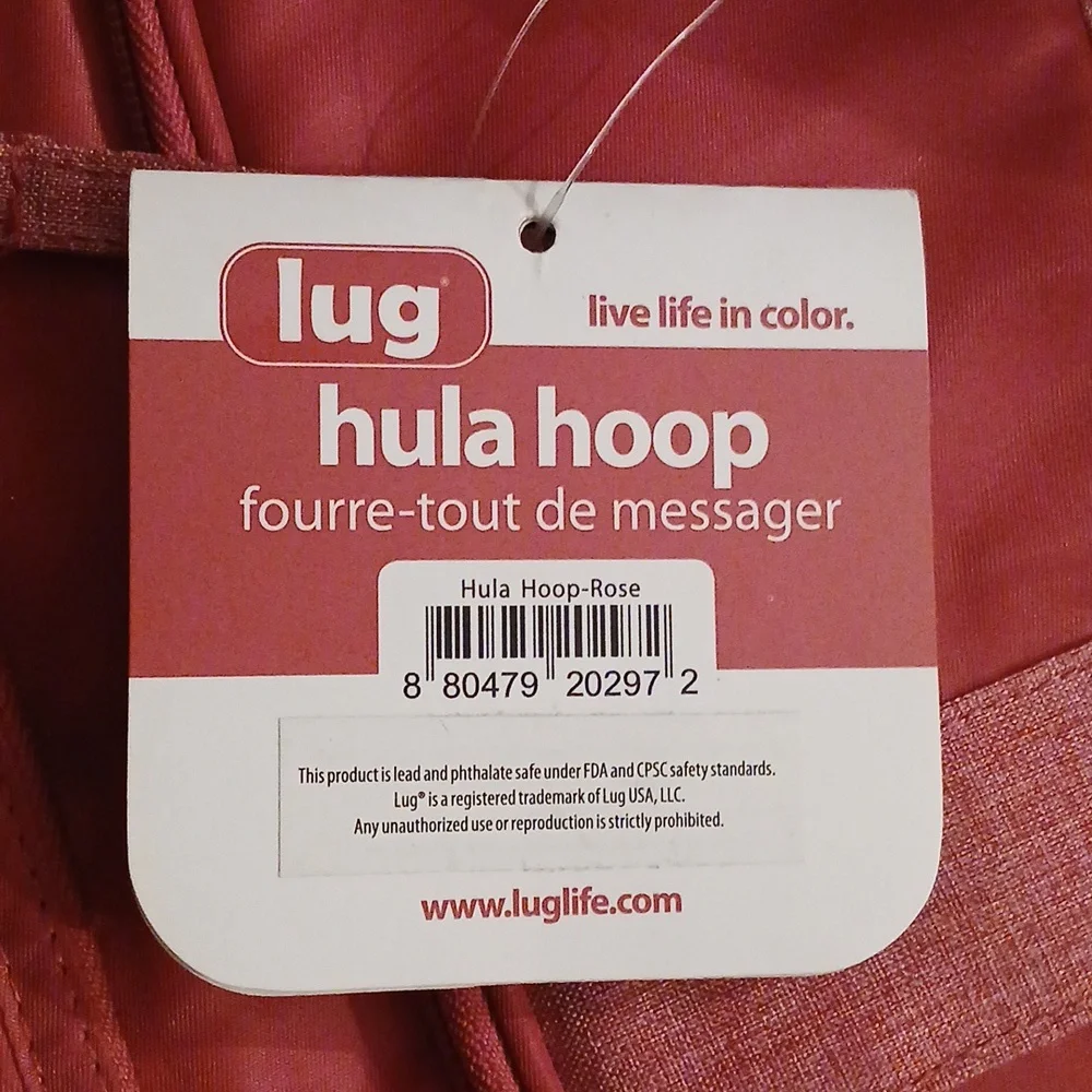 Hula Hoop Carry-All Messenger Bag by Lug